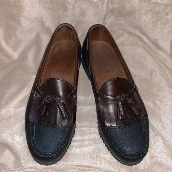 Allen Edmonds Nashua Black and brown shoe - Picture 7 of 8